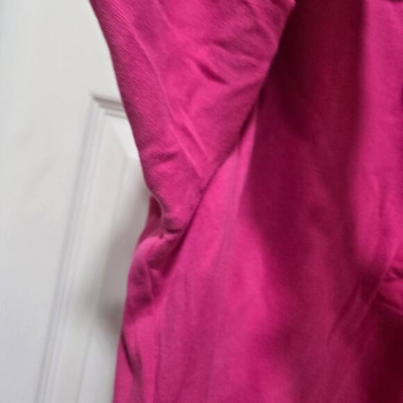 Chico’s Pima Cotton Pink Collared Split Neck Top Size XXL - Picture 10 of 10